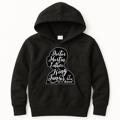 Martin Luther King Jr. I Have a Dream Silhouette Kids Hoodie