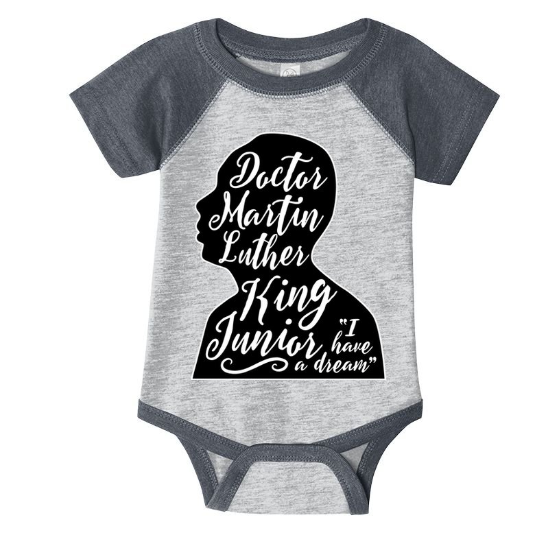 Martin Luther King Jr. I Have a Dream Silhouette Infant Baby Jersey Bodysuit
