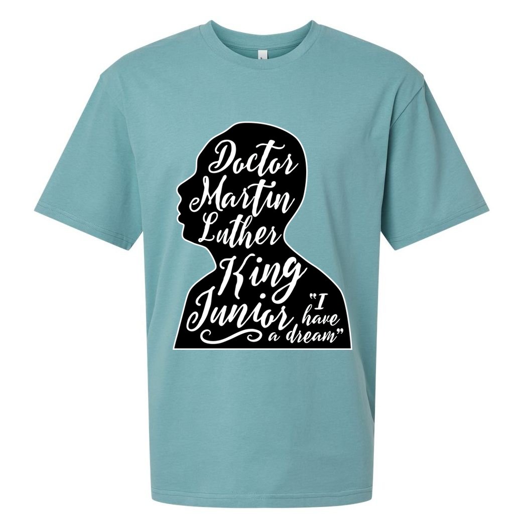 Martin Luther King Jr. I Have a Dream Silhouette Sueded Cloud Jersey T-Shirt