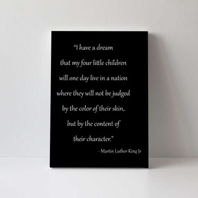 Martin Luther King Jr. Quote Canvas