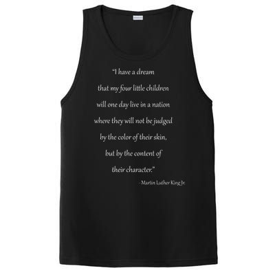 Martin Luther King Jr. Quote PosiCharge Competitor Tank