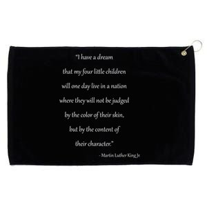 Martin Luther King Jr. Quote Grommeted Golf Towel