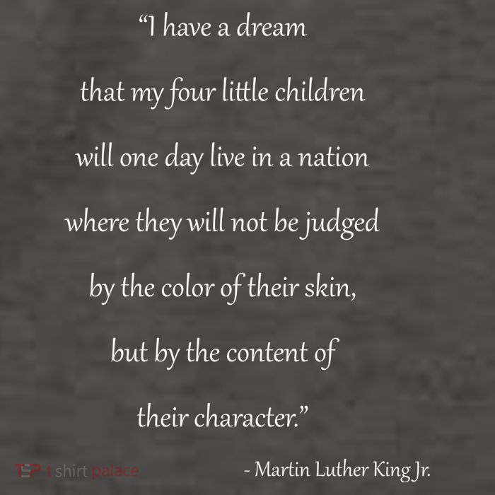 Martin Luther King Jr. Quote Vector Backpack