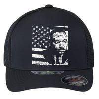 Martin Luther King Jr Distressed MLK Flag Flexfit Unipanel Trucker Cap