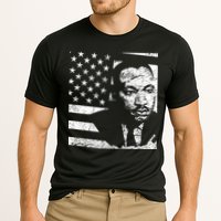 Martin Luther King Jr Distressed MLK Flag Performance Shirt