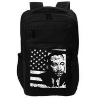 Martin Luther King Jr Distressed MLK Flag Impact Tech Backpack