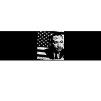 Martin Luther King Jr Distressed MLK Flag Bumper Sticker