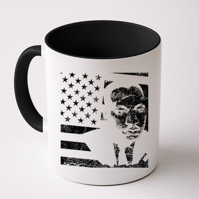 Martin Luther King Jr Distressed MLK Flag Mug
