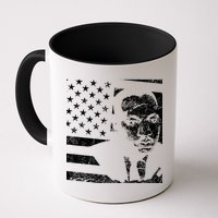 Martin Luther King Jr Distressed MLK Flag Mug