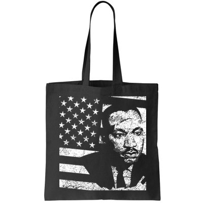 Martin Luther King Jr Distressed MLK Flag Bag
