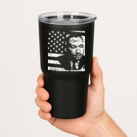 Martin Luther King Jr Distressed MLK Flag Tumbler