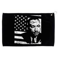 Martin Luther King Jr Distressed MLK Flag Grommeted Golf Towel