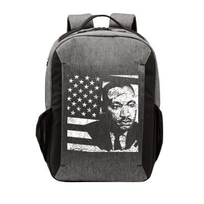 Martin Luther King Jr Distressed MLK Flag Vector Backpack