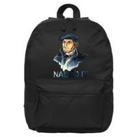 Martin Luther Nailed It Paint Stroke 16 in Basic Backpack