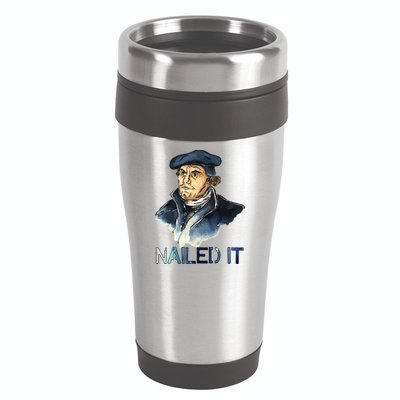 Martin Luther Nailed It Paint Stroke 16oz Travel Tumbler