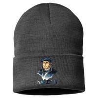 Martin Luther Nailed It Paint Stroke Sustainable Knit Beanie