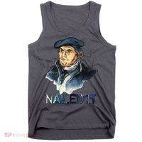Martin Luther Nailed It Paint Stroke Tank Top