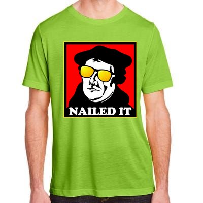 Martin Luther Nailed It Shades Adult ChromaSoft Performance T-Shirt