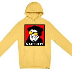 Martin Luther Nailed It Shades Premium Pullover Hoodie