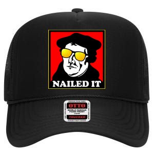 Martin Luther Nailed It Shades High Crown Mesh Back Trucker Hat