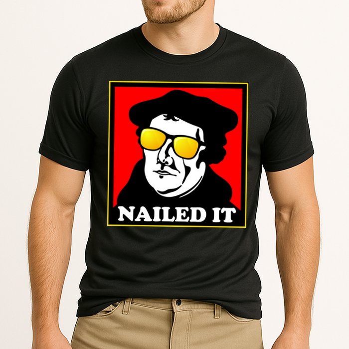 Martin Luther Nailed It Shades Cooling Performance Crew T-Shirt