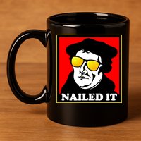 Martin Luther Nailed It Shades 11oz C Handle Ceramic Mug