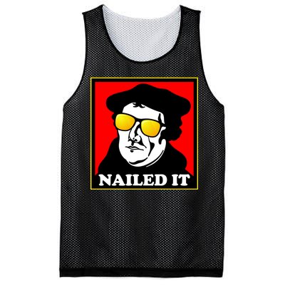 Martin Luther Nailed It Shades Mesh Reversible Basketball Jersey Tank