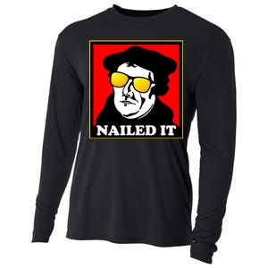 Martin Luther Nailed It Shades Cooling Performance Long Sleeve Crew