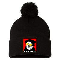 Martin Luther Nailed It Shades Pom Pom 12in Knit Beanie