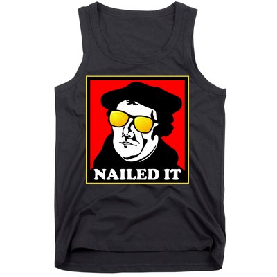 Martin Luther Nailed It Shades Tank Top