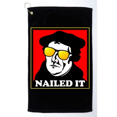 Martin Luther Nailed It Shades Golf Towel