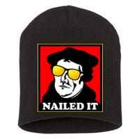 Martin Luther Nailed It Shades Short Acrylic Beanie