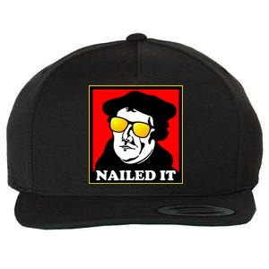 Martin Luther Nailed It Shades Wool Snapback Cap