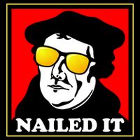 Martin Luther Nailed It Shades Zip Tote Bag