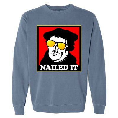 Martin Luther Nailed It Shades Garment-Dyed Sweatshirt