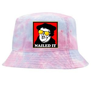 Martin Luther Nailed It Shades Tie-Dyed Bucket Hat