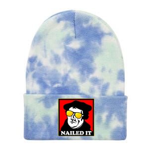 Martin Luther Nailed It Shades Tie Dye 12in Knit Beanie