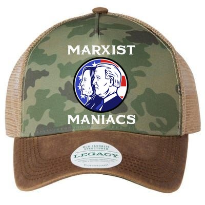 Marxist Maniacs Pro Trump Conservatives Legacy Tie Dye Trucker Hat