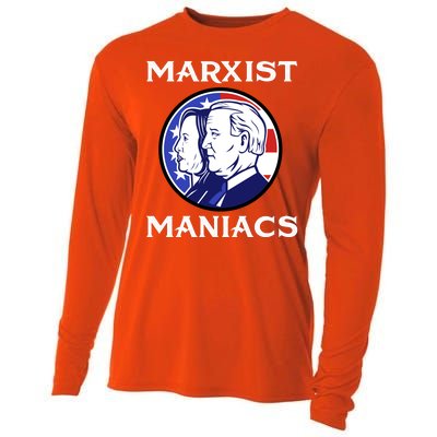 Marxist Maniacs Pro Trump Conservatives Cooling Performance Long Sleeve Crew