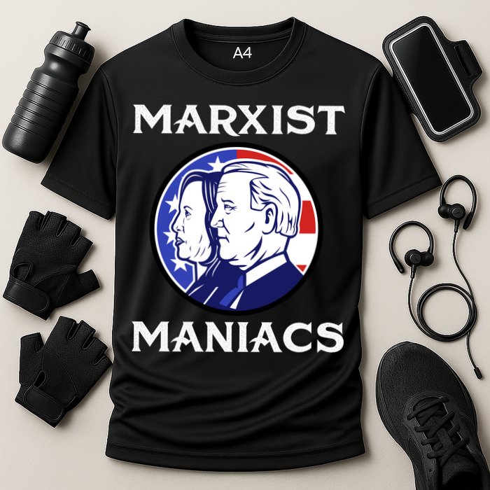 Marxist Maniacs Pro Trump Conservatives Cooling Performance Crew T-Shirt