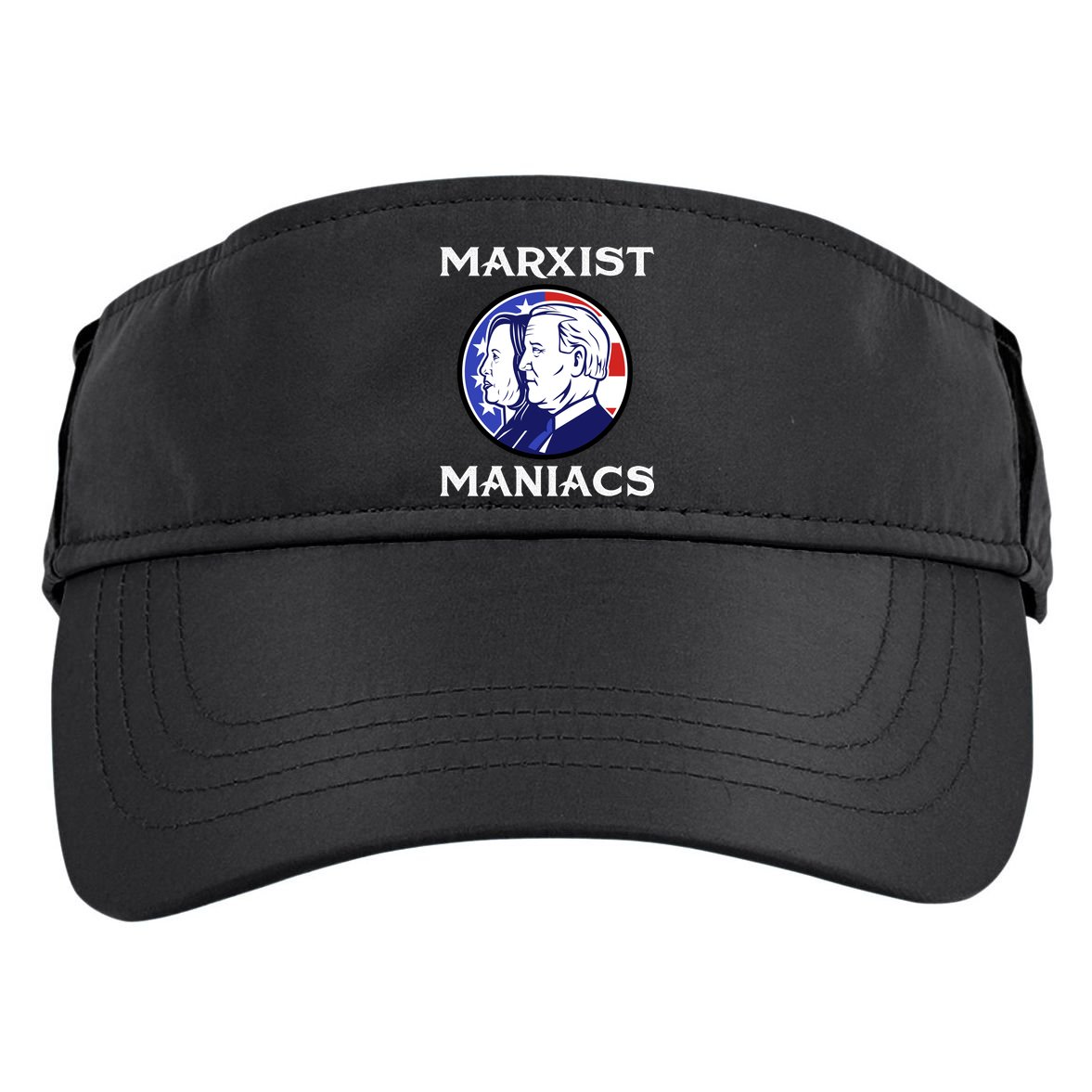 Marxist Maniacs Pro Trump Conservatives Adult Drive Performance Visor