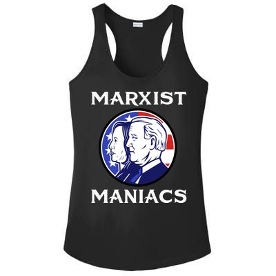 Marxist Maniacs Pro Trump Conservatives Ladies PosiCharge Competitor Racerback Tank