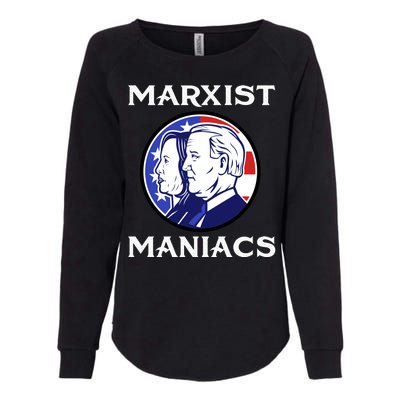 Marxist Maniacs Pro Trump Conservatives Womens California Wash Sweatshirt