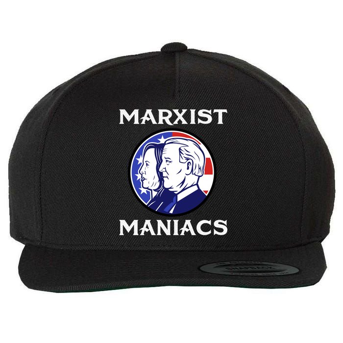 Marxist Maniacs Pro Trump Conservatives Wool Snapback Cap