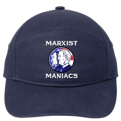 Marxist Maniacs Pro Trump Conservatives 7-Panel Snapback Hat