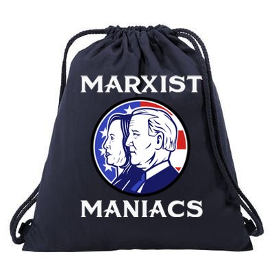 Marxist Maniacs Pro Trump Conservatives Drawstring Bag