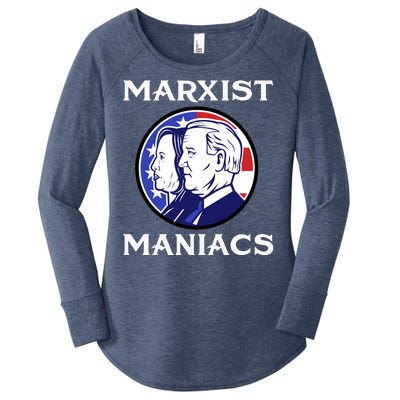 Marxist Maniacs Pro Trump Conservatives Women's Perfect Tri Tunic Long Sleeve Shirt