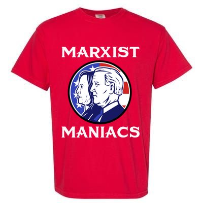 Marxist Maniacs Pro Trump Conservatives Garment-Dyed Heavyweight T-Shirt