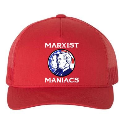 Marxist Maniacs Pro Trump Conservatives Yupoong Adult 5-Panel Trucker Hat