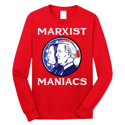 Marxist Maniacs Pro Trump Conservatives Long Sleeve Shirt